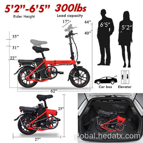 Folding Ebike Waterproof Electric Folding Bike Supplier